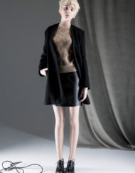CIRCUS of FASHION ANTONIA GOY AW2014 Foto Schah Eghbaly Coat Sweater Skirt - Mode aus Berlin