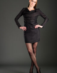 CIRCUS of FASHION Mode aus Berlin JANNA LENARTZ- Dress casual silk Foto Bernhard Volkwein _DSC7270